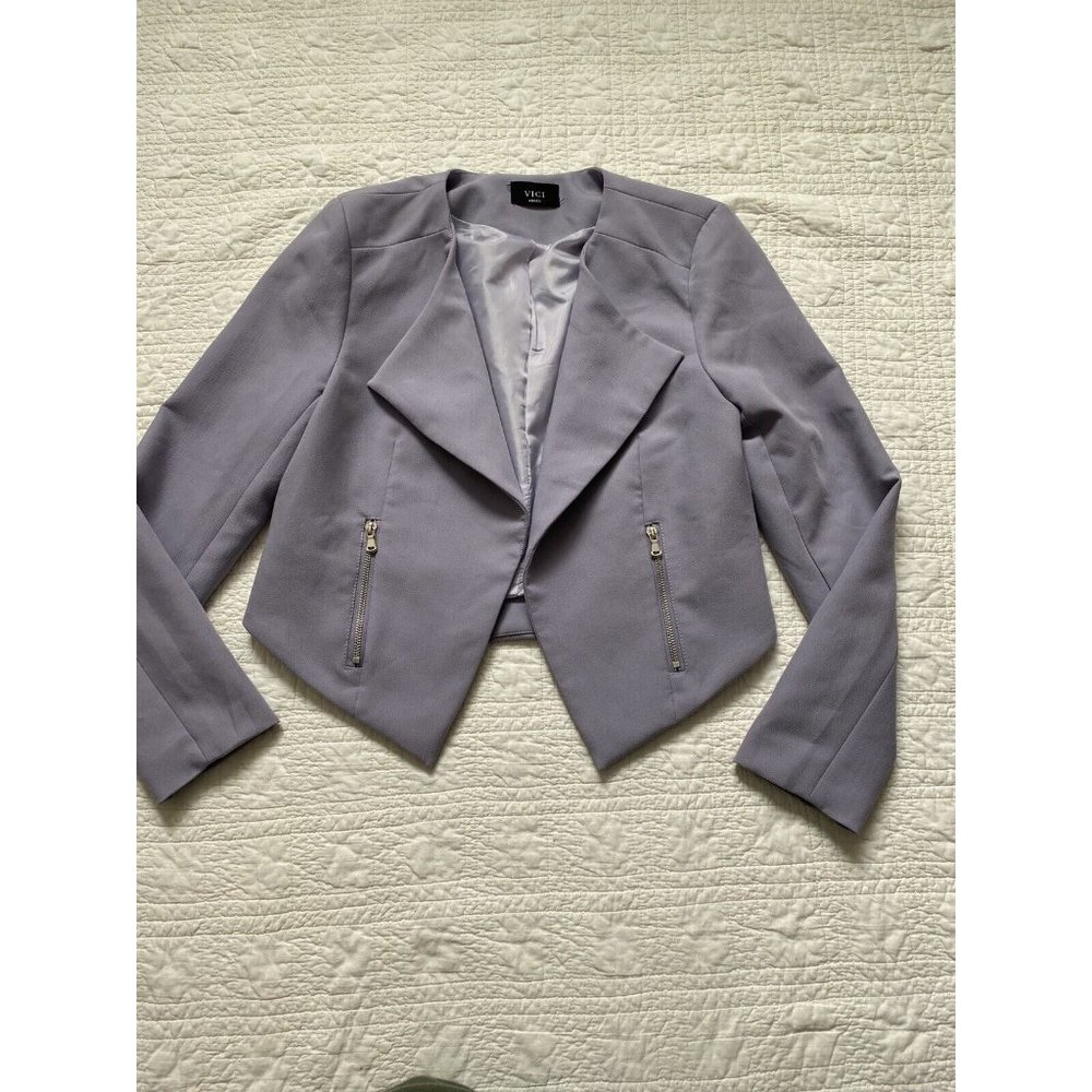VICI Dolls Light Purple Blazer Jacket S Small Crop